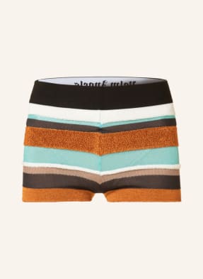 Palm Angels Strickshorts mit Glitzergarn