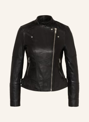 REISS Leather jacket TALLIS
