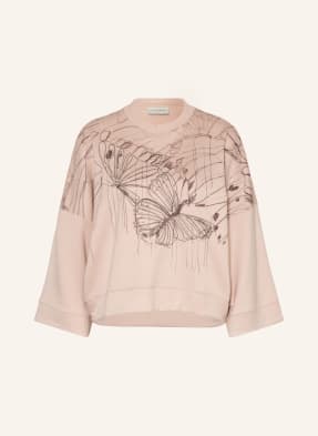 TED BAKER Sweatshirt CARMILE mit Schmucksteinen und 3/4-Arm