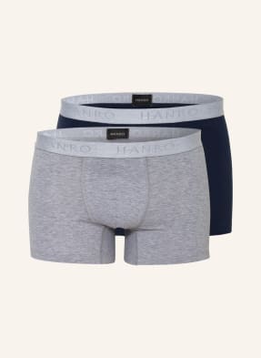 HANRO 2er-Pack Boxershorts COTTON ESSENTIALS