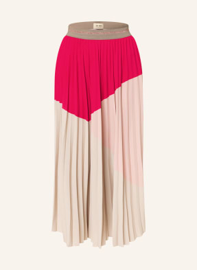 MOS MOSH Pleated skirt MORELLA with glitter thread