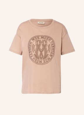 MOS MOSH T-Shirt LEAH HOLY mit Schmucksteinbesatz