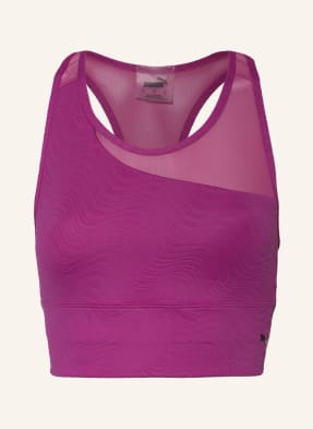 PUMA Biustonosz sportowy FLAWLESS z siateczką