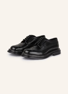 Dolce & Gabbana Leder Derby aus pferdeleder in Schwarz für Herren Herren Schuhe Schnürschuhe 