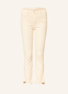 MOTHER Bootcut Jeans THE INSIDER CROP STEP FRAY