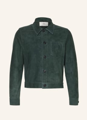 AMI PARIS Leder-Overshirt