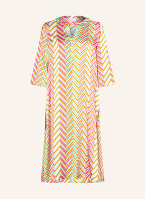 HERZEN'S ANGELEGENHEIT Seidenkleid mit 3/4-Arm