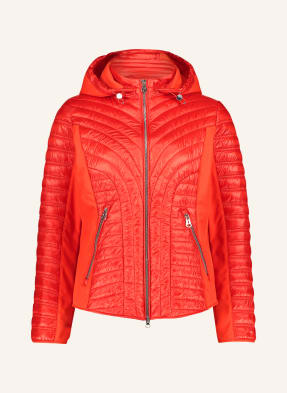 Betty Barclay Steppjacke im Materialmix mit abnehmbarer Kapuze