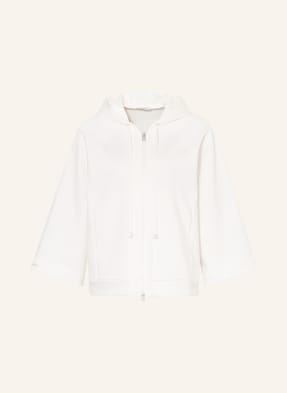 PESERICO Sweat jacket with 3/4 sleeves