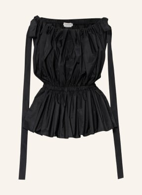 Alexander McQUEEN Off-Shoulder-Bluse
