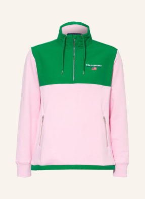 POLO RALPH LAUREN Troyer im Materialmix