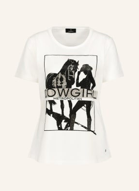 monari T-Shirt mit Schmucksteinen