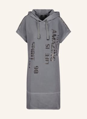 monari Sweatkleid mit Schmucksteinen