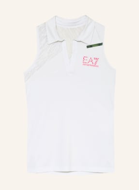 EA7 EMPORIO ARMANI Top z siateczką