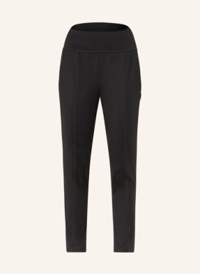 MARC AUREL Trousers in jogger style with tuxedo stripes