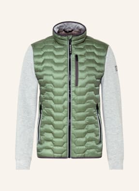 MILESTONE Steppjacke CAPRI im Materialmix
