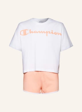 Champion Set: T-Shirt und Shorts