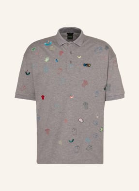 BOSS Piqué-Poloshirt PADDY CELEBRATION Relaxed Fit