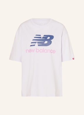 new balance Koszulka oversize ESSENTIALS STACKED