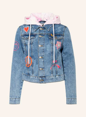 Grace Jeansjacke mit abnehmbarer Kapuze