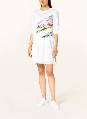 ULLI EHRLICH SPORTALM Kleid im Materialmix mit 3/4-Arm