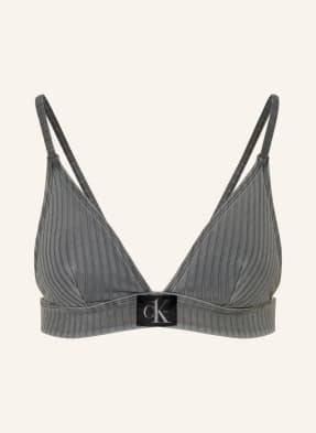 Calvin Klein Triangle bikini top CK AUTHENTIC