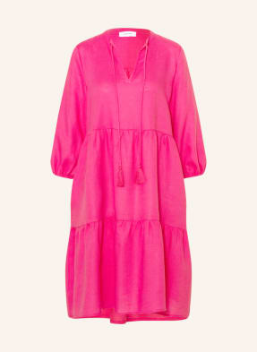 darling harbour Linen dress with 3/4 sleeves