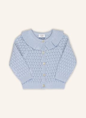 HUST and CLAIRE Strickjacke mit Leinen