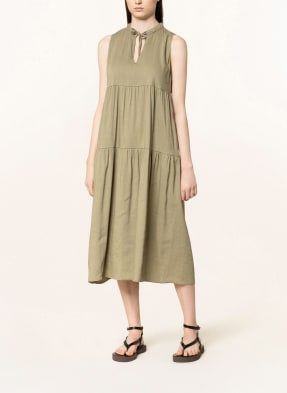 MARC CAIN Kleid mit Leinen