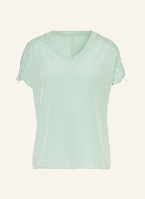 MARC CAIN Blouse top in mixed materials