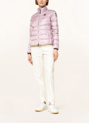 Blauer Lightweight-Daunenjacke