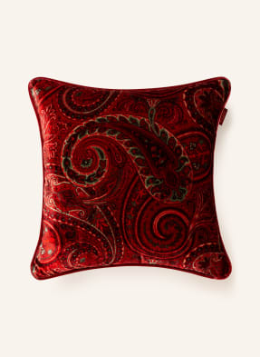 ETRO Home Decorative velvet cushion