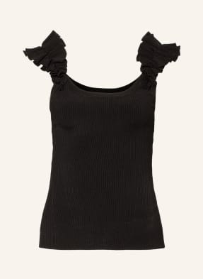 ZIMMERMANN Stricktop DANCER SCOOP mit Rüschen