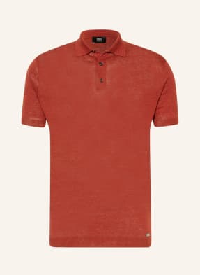 ETERNA 1863 Strick-Poloshirt Casual Fit aus Leinen