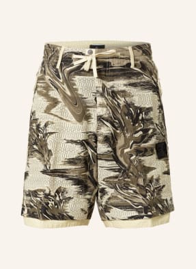 STONE ISLAND SHADOW PROJECT Linen shorts
