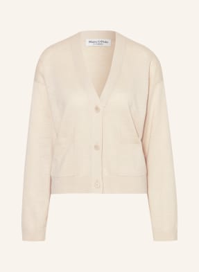 Marc O'Polo Cropped cardigan with linen