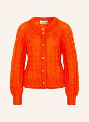 GANNI Strickjacke mit Mohair
