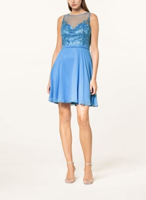 VM VERA MONT Cocktailkleid mit Pailletten und Stickereien