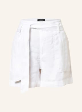 LAUREN RALPH LAUREN Paperbag linen shorts