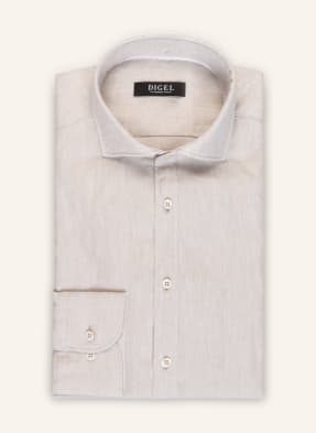 DIGEL Hemd KEITH Slim Fit mit Leinen