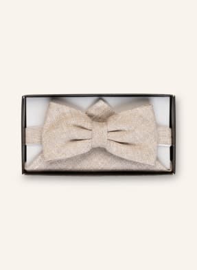 DIGEL Set: Bow tie and pocket square with linen