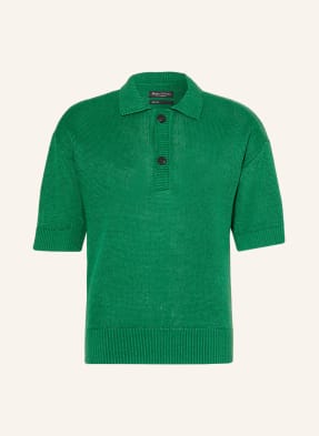 Marc O'Polo Strick-Poloshirt aus Leinen