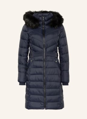 Phase Eight Quilted coat SYNTHIA with detachable faux fur