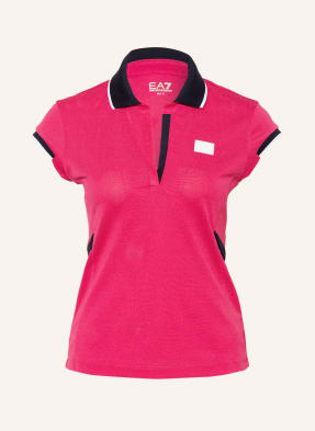 EA7 EMPORIO ARMANI T-Shirt aus Mesh