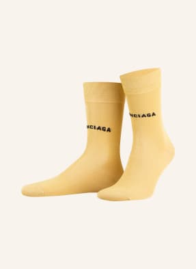 BALENCIAGA Skarpety z błyszczącą przędzą