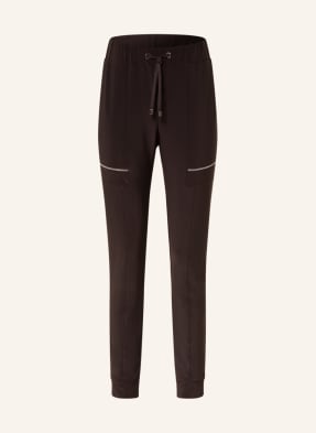 monari Hose im Jogging-Stil mit Schmucksteinen