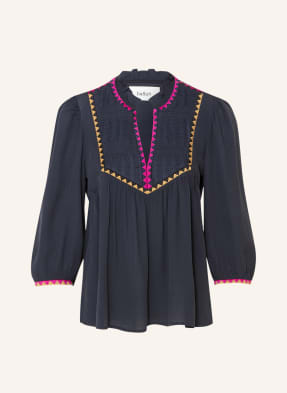 ba&sh Blusenshirt TRACY mit 3/4-Arm und Rüschen