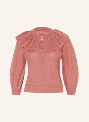 ba&sh Pullover HOA mit 3/4-Arm und Volants
