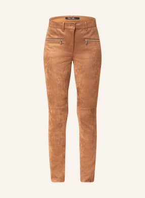 MARC AUREL Trousers in leather look 