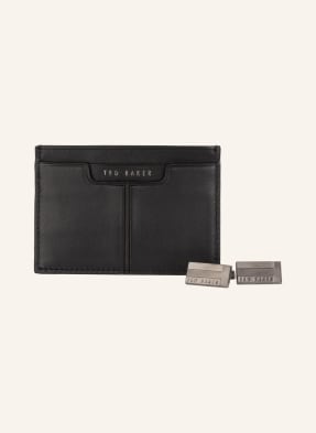 TED BAKER Set SAMSET: Manschettenknöpfe und Kartenetui